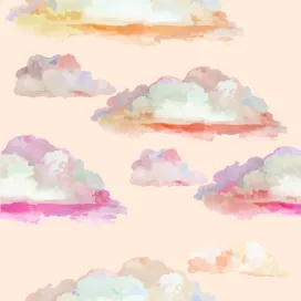 Watercolor Cloud Seamless